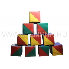 Детские игровые набор «Кубики –мозаика» 20х20